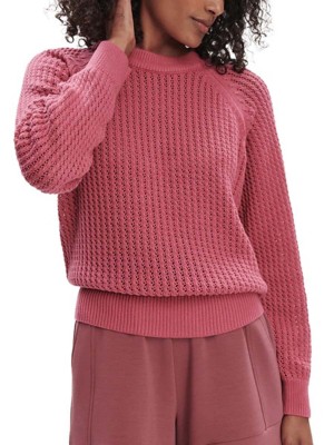 (取寄) バーリー レディース クレイ ニット スウェット Varley women Clay Knit Sweat Rose Wine Women's Varley Clay Knit Sweat Oversized Sweater | SCHEELS.com