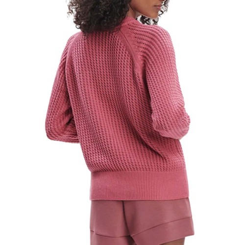 (取寄) バーリー レディース クレイ ニット スウェット Varley women Clay Knit Sweat Rose Wine Women's Varley Clay Knit Sweat Oversized Sweater | SCHEELS.com
