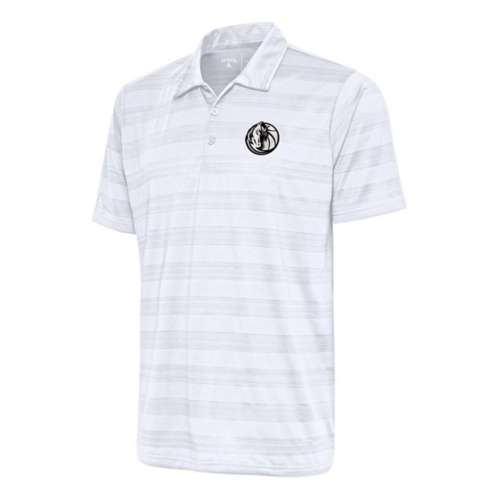 Antigua Dallas Mavericks Brushed Metallic Compass Polo