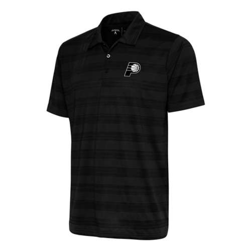 Antigua Indiana Pacers Brushed Metallic Compass Swannies polo