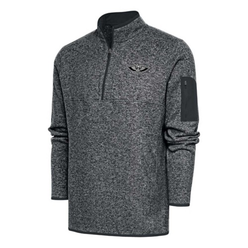 Antigua New Orleans Pelicans Brushed Metallic Fortune Tall Long Sleeve 1/4 Zip - Primary Image