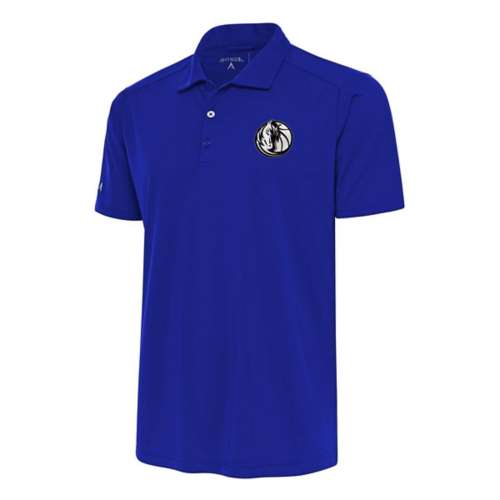 Antigua Dallas Mavericks Brushed Metallic Tribute Polo