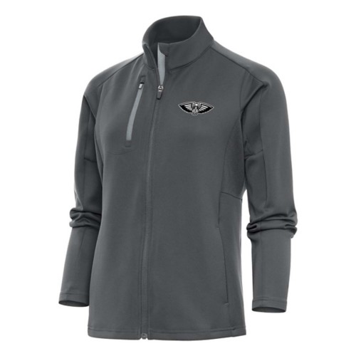 Antigua Women's New Orleans Pelicans Brushed Metallic Generation Full Zip Jacket - Primary Image