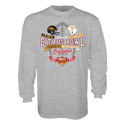 Blue 84 Iowa Hawkeyes 2023 Citrus Bowl Duel Long Sleeve T-Shirt