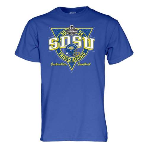 Blue 84 South Dakota State Jackrabbits South Dakota State Frisco Highstep T-Shirt