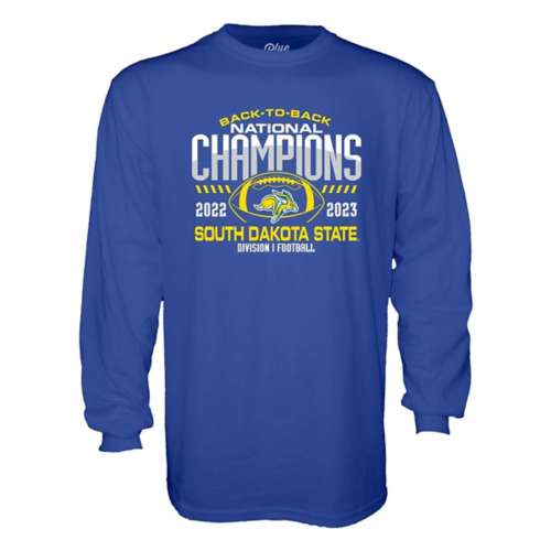 Blue 84 South Dakota State Jackrabbits South Dakota State 2023 National Champions Flavortown Long Sleeve T-Shirt