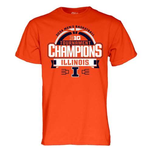 Blue 84 Illinois Fighting Illini 2024 Basketball Champions T-Shirt