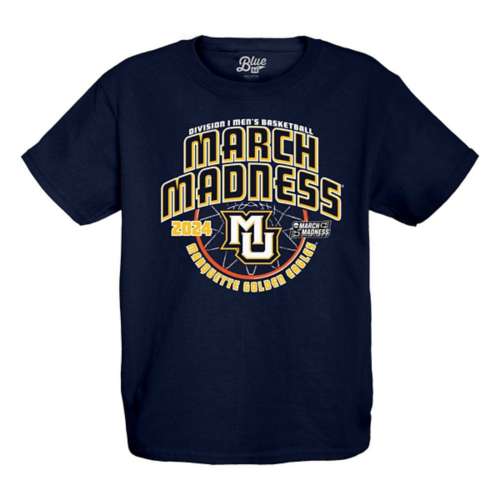 Blue 84 Marquette Golden Eagles 2024 Basketball March Madness T-Shirt