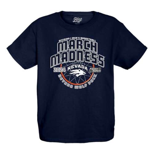 Blue 84 Nevada Wolf Pack 2024 Basketball March Madness T-Shirt
