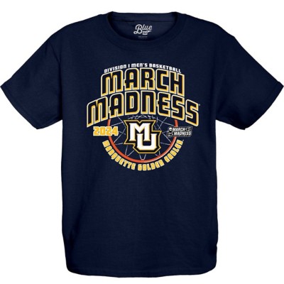 Blue 84 Kids' Marquette Golden Eagles 2024 March Madness T-Shirt