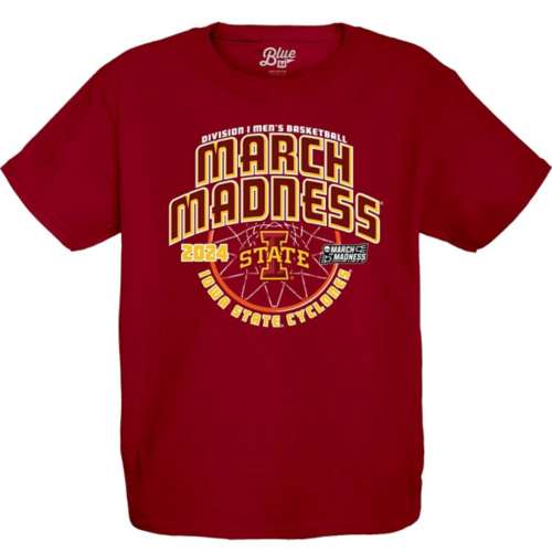 Blue 84 Kids' Iowa State Cyclones 2024 March Madness T-Shirt