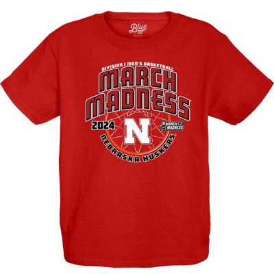 Blue 84 Kids' Nebraska Cornhuskers 2024 March Madness T-Shirt