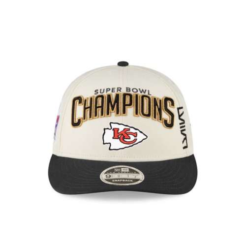 New Era Kansas City Chiefs Super Bowl LVIII Champions Locker Room 9Fifty Low Profile Snapback Hat