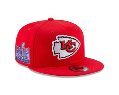 New Era Kansas City Chiefs Super Bowl LVIII Champions Patch 9Fifty Snapback Hat