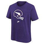 Nike Kids' Minnesota Vikings Essential Logo T-Shirt - Thumbnail 1 of 2