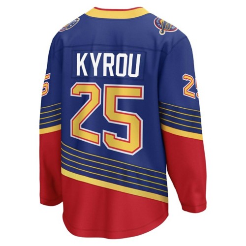 Men's St. Louis hot Blues Jordan Kyrou #25 Player Jersey