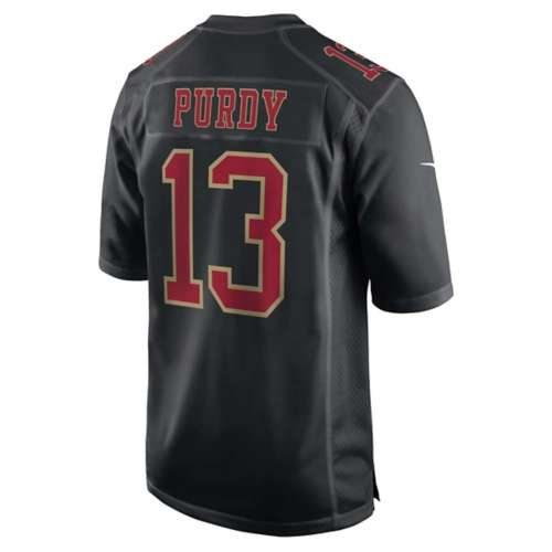 Nike Men's San Francisco 49ers Brock Purdy #13 Black Game Jersey