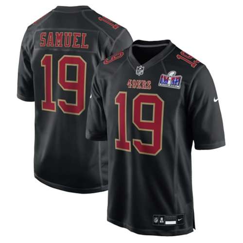 Nike San Francisco 49ers Deebo Samuel #19 Super Bowl LVIII Patch Jersey
