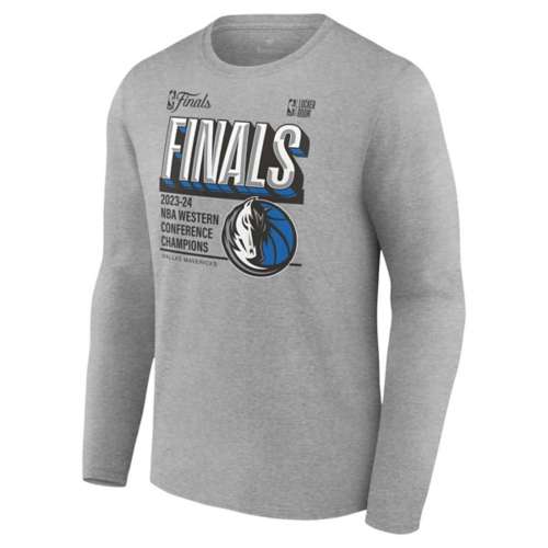 Fanatics Dallas Mavericks 2024 Conference Finals Champions Locker Room Long Sleeve T-Shirt
