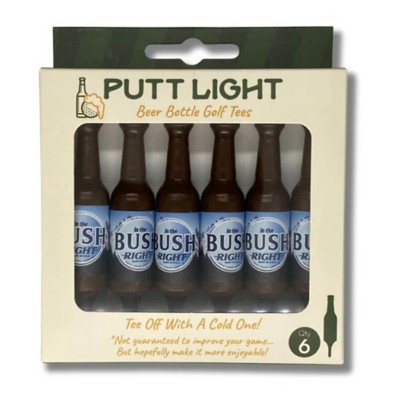 Putt Light Beer Bottle Golf Tees