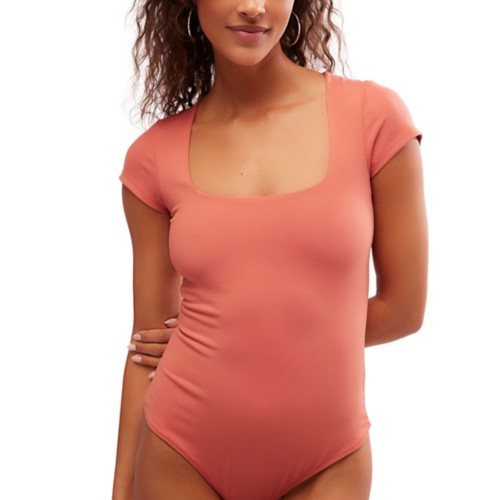 Women s Free People Square Eyes Bodysuit