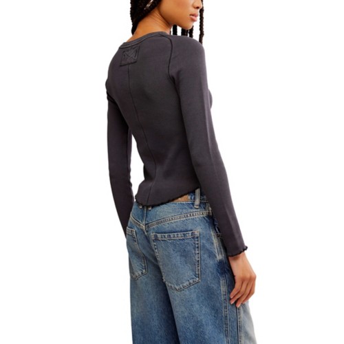 Women's Free People Easy Does It Long Sleeve T-Shirt