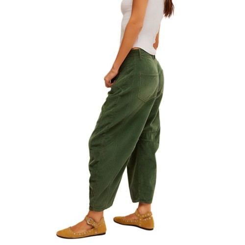 Women's Free People Good Luck Cord Relaxed Fit Barrel Jeans