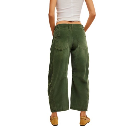 Women's Free People Good Luck Cord Relaxed Fit Barrel Jeans