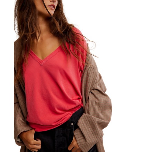 Women's Free People We The Free Nina V-Neck T-Shirt