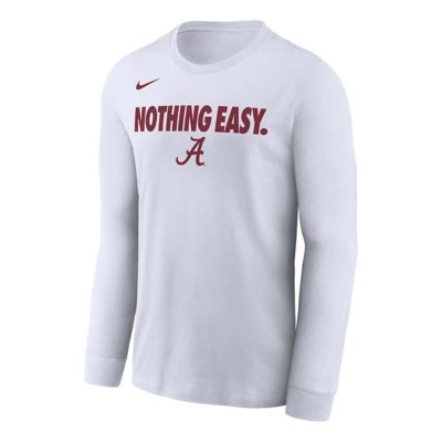 Nike Alabama Crimson Tide Nothing Easy Long Sleeve T-Shirt