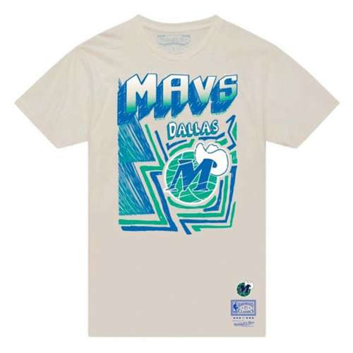 Mitchell and Ness Dallas Mavericks Sidewalk T-Shirt