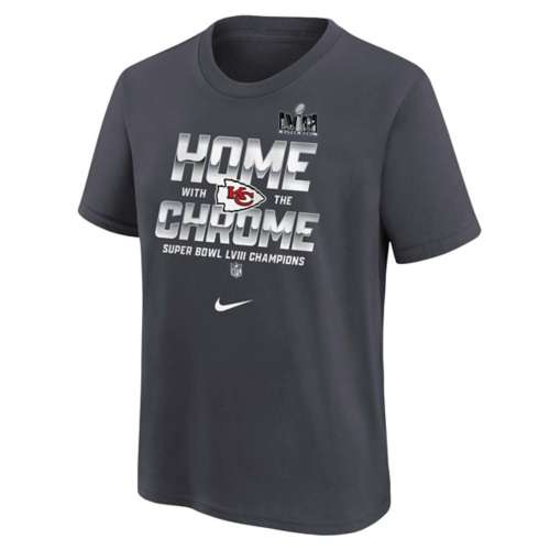 nike colorful Kansas City Chiefs Super Bowl LVIII Champions Parade T-Shirt