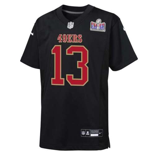 Nike Kids' San Francisco 49ers Brock Purdy #13 Super Bowl LVIII Patch Jersey