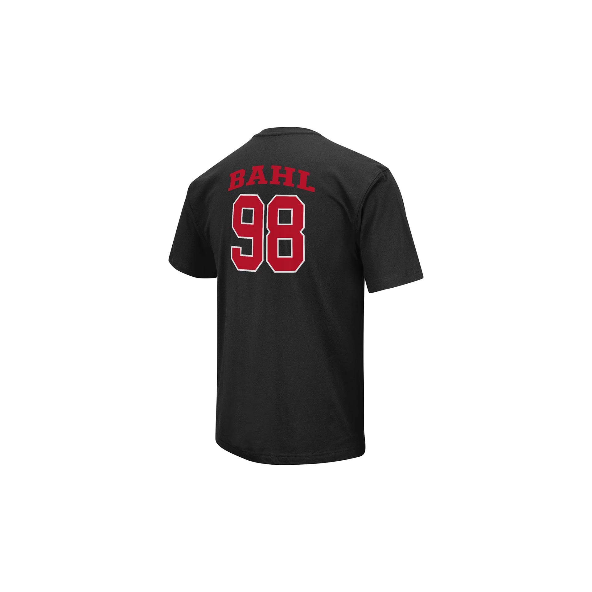 Colosseum Nebraska Cornhuskers Jordy Bahl #98 Name and Number T-Shirt