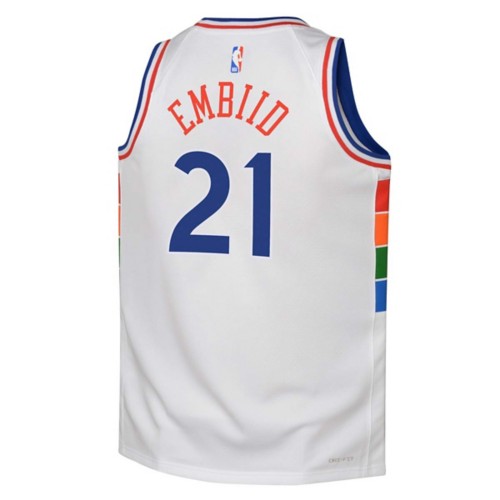 Nike - Joel buy Embid Philadelphia 76ers City Edition White Basketball Jersey