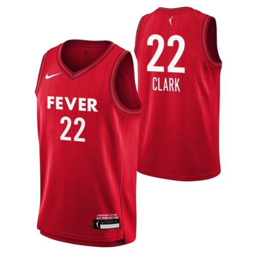 Nike Kids Indiana Fever Caitlin Clark 22 Rebel Edition Jersey