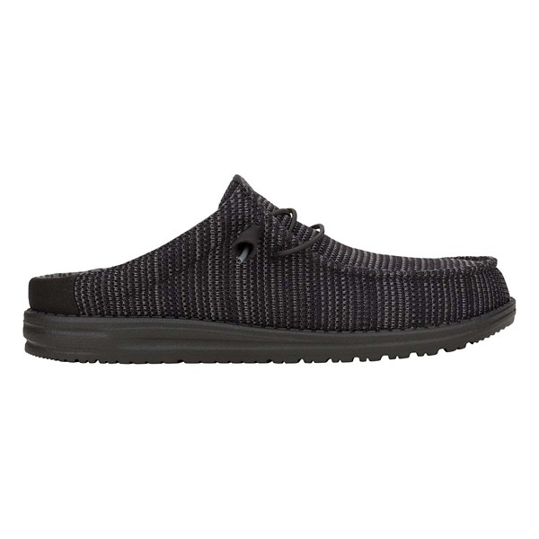 Men's HEYDUDE Waly Slip Stretch Sox Loafers Regular 12 Black