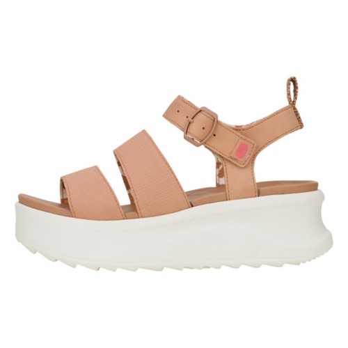 Women's HEYDUDE Delray Buckle Classic Wedge Sandals