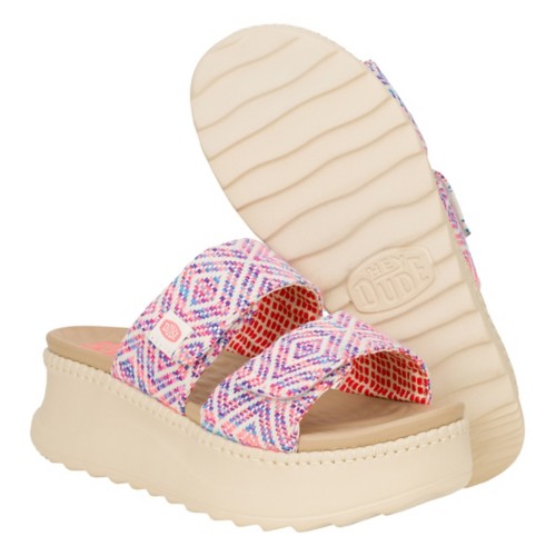 Women's HEYDUDE Delray Surf Baja Platform Sandals
