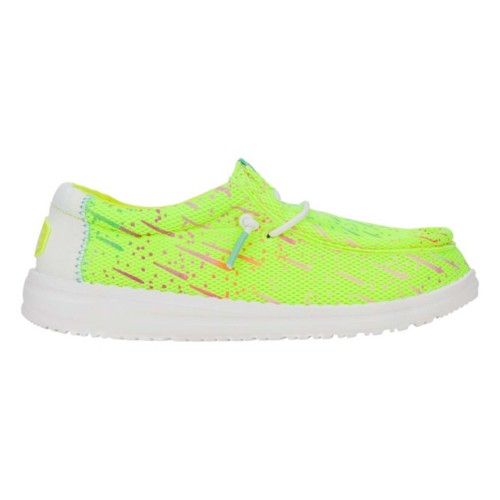 Big Kids' HEYDUDE Wally Party Mesh Loafers