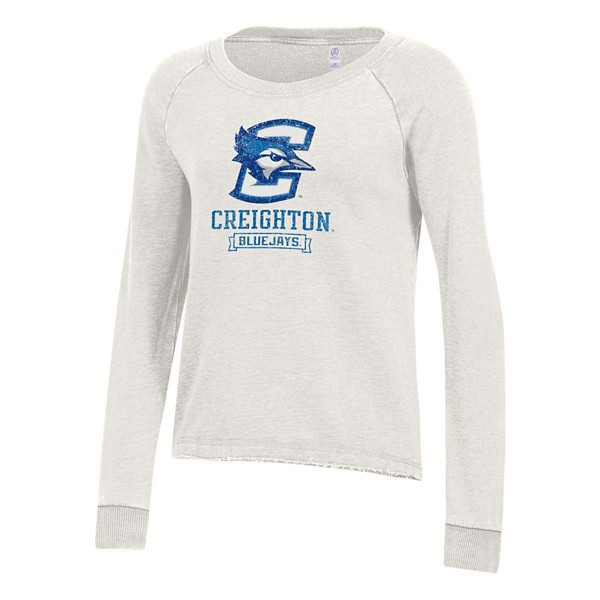 Alternative Apparel Women's Creighton Bluejays Lazy Day Crew