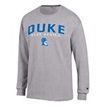 Champion Duke Blue Devils Delta Long Sleeve T-Shirt - Thumbnail 1 of 2