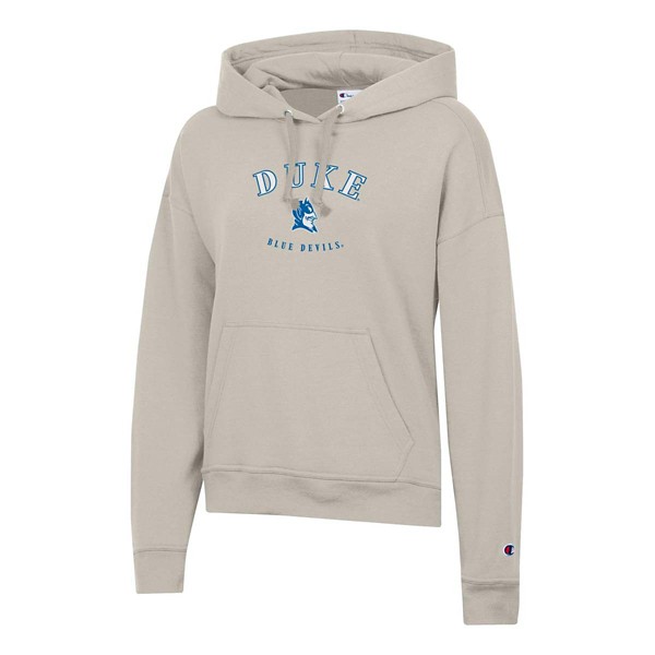 Duke Blue Devils Champion Women's Hoodie Large Brown