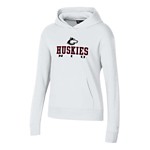 Under Armour Women's Northern Illinois Huskies Danielle Rival Fleece Popover Hoodie - Thumbnail 1 of 2