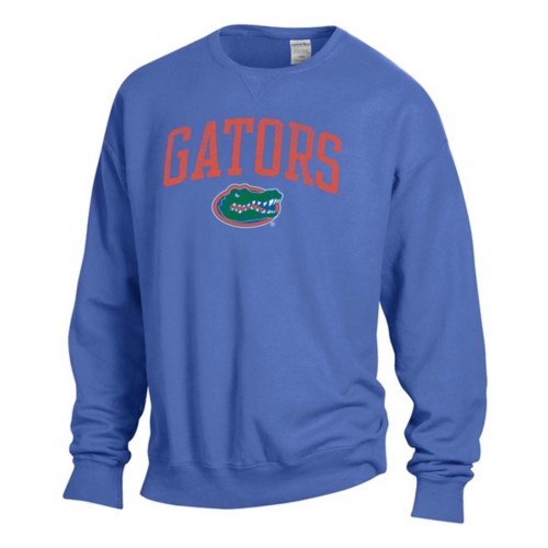 NCAA Florida Gators Men's Gray Crew Neck Fleece Sweatshirt