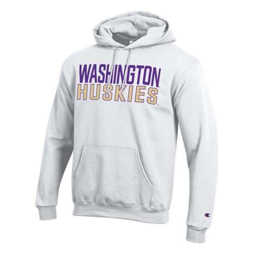 Champion Washington Huskies Unisex Eco Powerblend Hoodie Witzenberg Sneakers Sale Online Topman Langaermet koksgra t shirt med rib