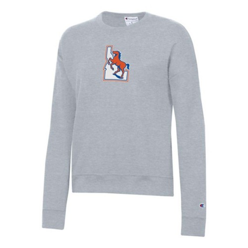 Champion Boise State outlet Grey Crewneck