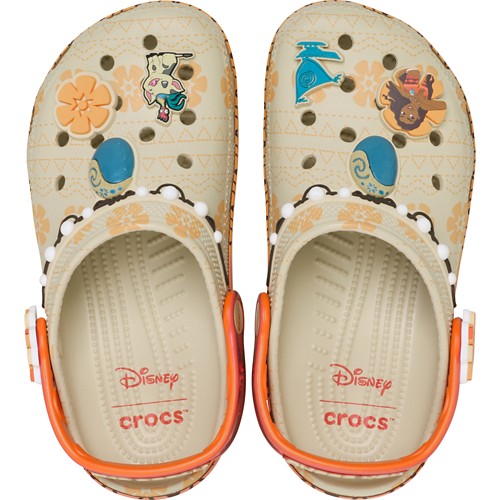Little Girls' Crocs Disney Moana Classic Clogs