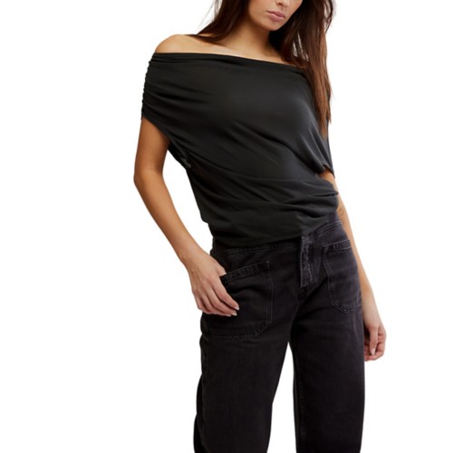 Women's Free People Blake Knit Off the Shoulder Shirt
