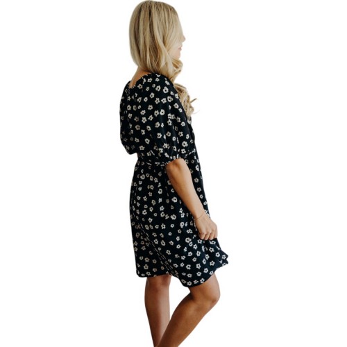 Women's Mikarose The Tatum Square Neck Babydoll Dress - Primary Image